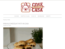 Tablet Screenshot of cosefatteincasa.it